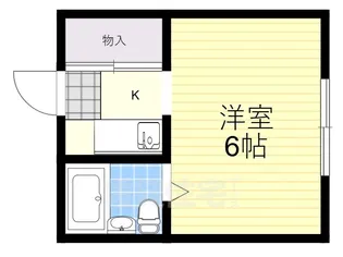 大虹荘【2階】の間取り
