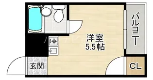 大阪府大阪市旭区生江2【マンション】の間取り