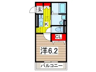 Cast-metal【1階】の間取り