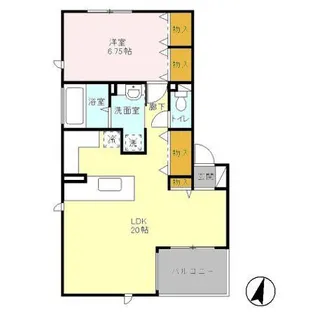 EDDI’S PLACE【2階】の間取り