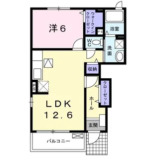 グラン・ソレイユ【1階】の間取り
