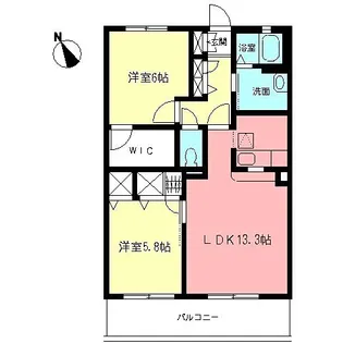 グランバリエ【1階】の間取り