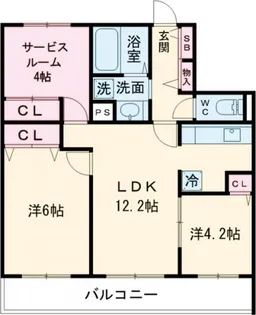 Dear WAN Court 練馬平和台【3階】の間取り