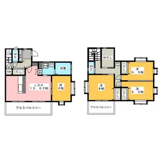 神奈川県横浜市戸塚区吉田町【一戸建】の間取り