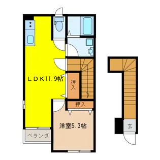 Aile d ange【2階】の間取り