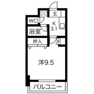 エストシエル【10階】の間取り