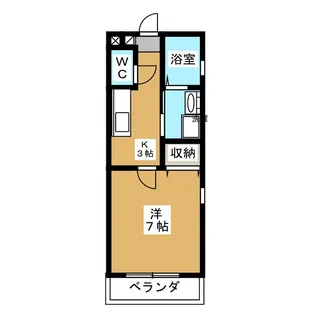 アロマKU【2階】の間取り