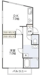 富士ビル【4階】の間取り