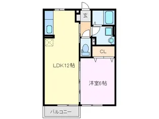 ロワール【2階】の間取り