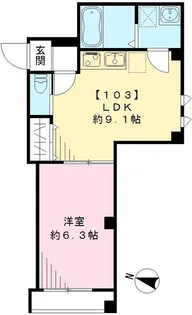 Le matin ル・マタン【1階】の間取り
