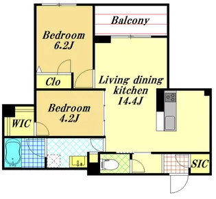 アイル ルイーズ【3階】の間取り