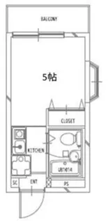 DRホームズ桜台II【3階】の間取り