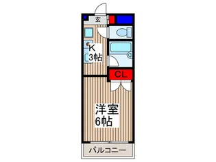 サンエスコ-ト所沢【3階】の間取り