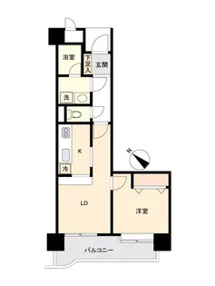 宮城県仙台市太白区泉崎2【マンション】の間取り