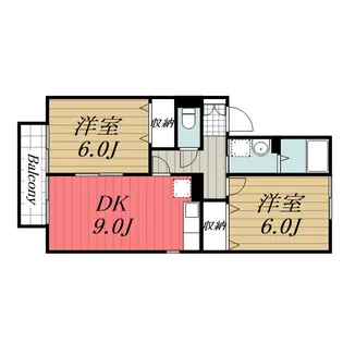 千葉県市原市岩崎1【アパート】の間取り