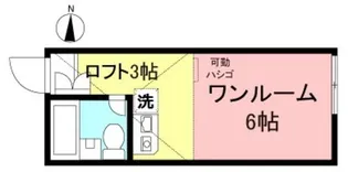 ユナイト矢口渡ガルシアの杜【1階】の間取り