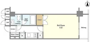 NONA PLACE渋谷神山町【2階】の間取り