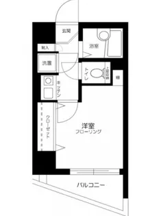 東京都中央区新川2【マンション】の間取り