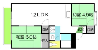 ボーヴィラージュ和田II B棟【1階】の間取り