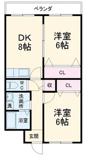 ヴェル・ドミール【3階】の間取り
