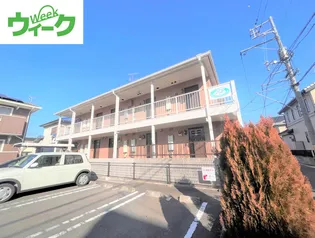 岡山県岡山市北区下伊福西町【アパート】の外観