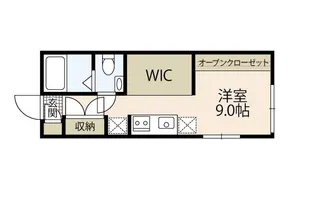 トワスール美の里【2階】の間取り
