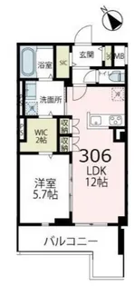 アネックスアリオス【3階】の間取り