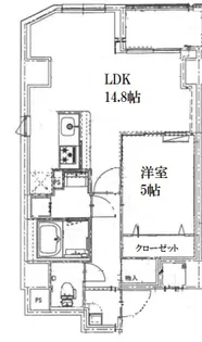 Premium StageNAO【9階】の間取り