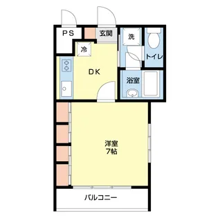 ヴィラウィスタリア【1階】の間取り