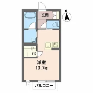 レジデンス寿II【2階】の間取り