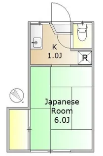 目黒レジデンス【2階】の間取り