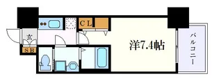 S-RESIDENCE堀田【3階】の間取り