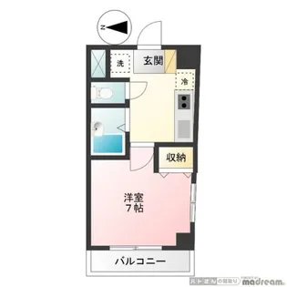 東京都品川区西中延2【マンション】の間取り