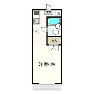 グレースハイツ【1階】の間取り