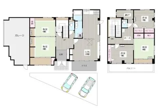 モアグリーン【1階】の間取り