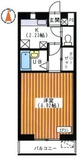ベルフィオーレ【3階】の間取り