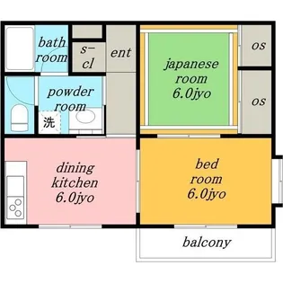 愛知県長久手市砂子【マンション】の間取り
