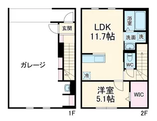 Inframince Edgeの間取り