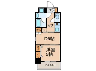 日神デュオステージ新宿外苑東通【3階】の間取り