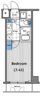 グランド ガーラ三田【2階】の間取り