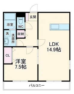 スパッシオメゾン【3階】の間取り