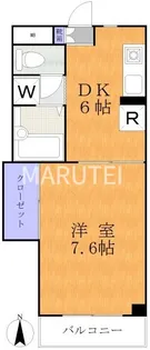 グランメール溝の口【2階】の間取り