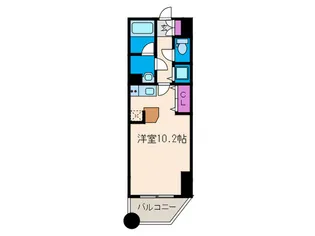 EZA蛍池【7階】の間取り