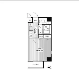 アザレ・ドール【5階】の間取り