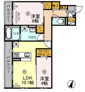 ヴィア・ラッテア【3階】の間取り