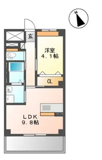 Garden 若木【1階】の間取り