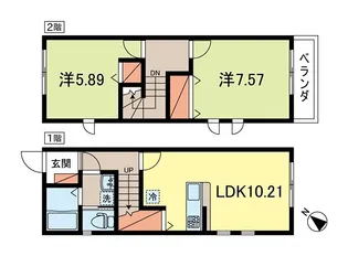 サットンプレイス・マローネの間取り