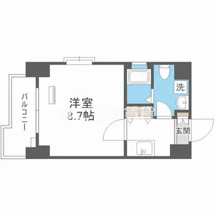 ディナスティ堺筋本町【6階】の間取り