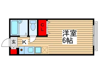 レモンハイツ【2階】の間取り