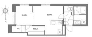 アバンテリム大森北【1階】の間取り